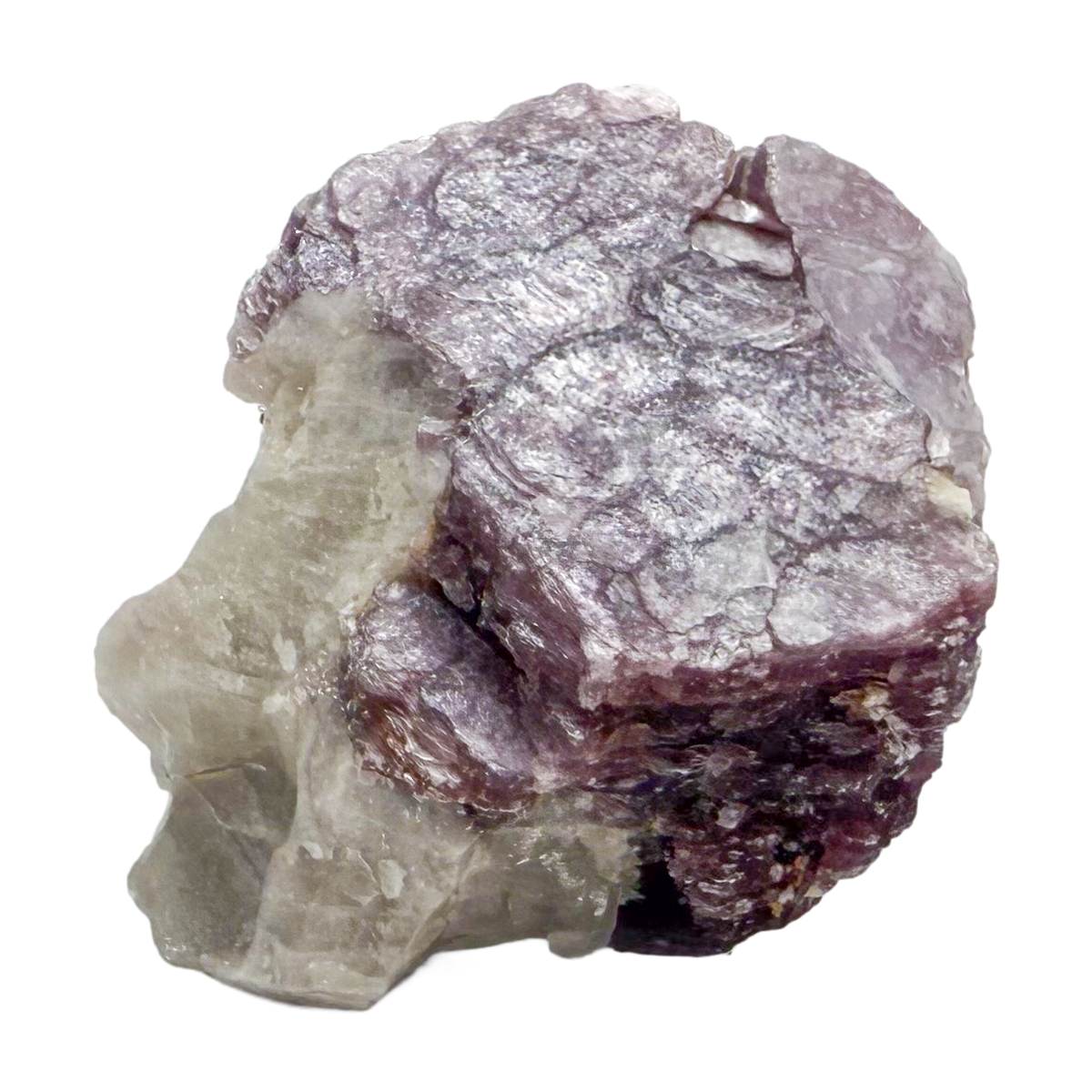 Lepidolite Crystal Specimen, AA grade, from Minas Gerais, Brazil, third view