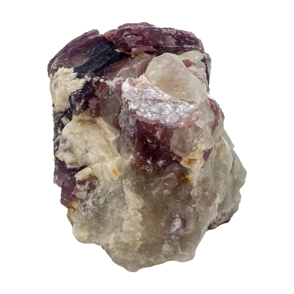 Fourth view of Lepidolite Crystal Specimen, AA grade, Minas Gerais, Brazil