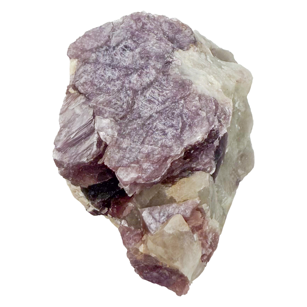 Lepidolite Crystal Specimen from Minas Gerais, Brazil, AA grade, fifth view