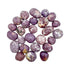 Lepidolite Palm Stones for Emotional Healing, Self-Love & Sleep — pink smooth polished, hand-selected AA Peru-sourced