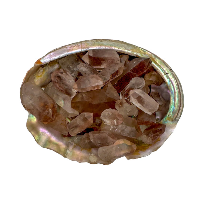 Lithium Quartz Crystal Points for Calm, Emotional Healing & Stress Relief — clear natural, hand-selected AA from Brazil