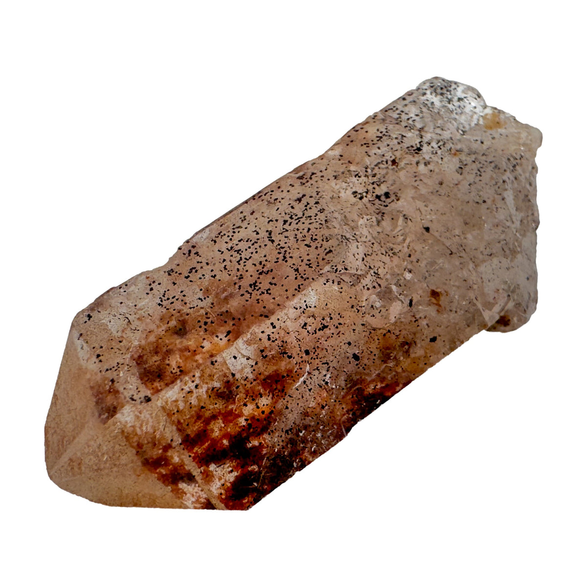 Lithium Quartz raw crystal points, AA grade from Minas Gerais, Brazil, 0.75 to 2.25 inches, alternate view.