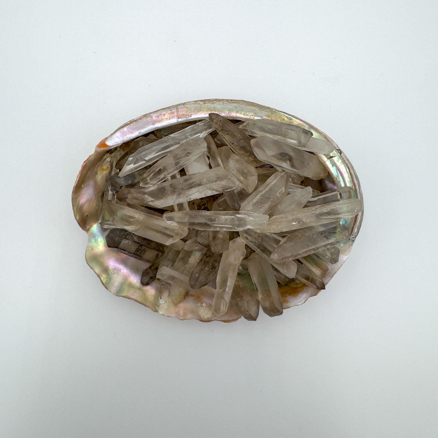 Raw Lodolite Quartz garden quartz points from Minas Gerais Brazil bulk lot