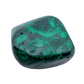 Detail view of AA Grade Malachite hand polished stone from Democratic Republic of the Congo