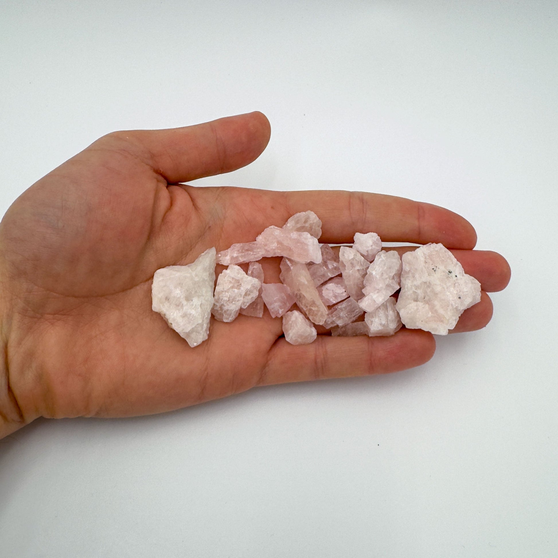Raw Morganite rough from Minas Gerais Brazil bulk lot