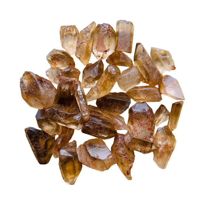 Natural Citrine Raw Crystal Points - Brazil