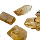 Lifestyle context of Natural Citrine stone, from Haut-Lomami, Democratic Republic of the Congo, with subtle natural color showing through.