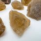Raw Natural Citrine rough unheated from Minas Gerais Brazil bulk lot