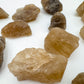 Raw Natural Citrine rough unheated from Minas Gerais Brazil bulk lot