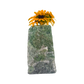Nephrite jade crystal vase in mottled forest green stone, A grade, Minas Gerais Brazil, view 5