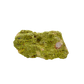 Reverse side of a rare nontronite specimen, no. 11, weighing 158 grams with chartreuse coloration throughout.