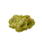 The top-down view of collector nontronite no. 11, 158 grams, showing how the bubbled crust wraps the host rock.
