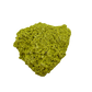 Specimen no. 13 of Minas Gerais nontronite, primary display face, olive-green bubbles built up over a 1.02 inch height.