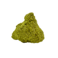 Reverse side of a rare nontronite specimen, no. 15, weighing 138 grams with chartreuse coloration throughout.