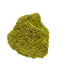 Specimen no. 15 of Minas Gerais nontronite, primary display face, olive-green bubbles built up over a 2.50 inch height.