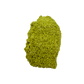 Primary display face of a 121 gram nontronite specimen, no. 16, its rounded olive-green growths covering weathered host rock.
