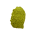 Primary display face of a 121 gram nontronite specimen, no. 16, its rounded olive-green growths covering weathered host rock.