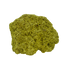 Specimen no. 17 of Minas Gerais nontronite, primary display face, olive-green bubbles built up over a 2.55 inch height.