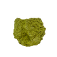 Top-down view of nontronite specimen no. 18, 2.37 inches wide, with soft botryoidal texture over exposed matrix.