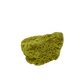 Top-down view of nontronite specimen no. 26, 2.69 inches wide, with soft botryoidal texture over exposed matrix.