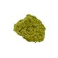 Reverse side of a rare nontronite specimen, no. 27, weighing 124 grams with chartreuse coloration throughout.
