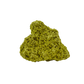 The top-down view of collector nontronite no. 27, 124 grams, showing how the bubbled crust wraps the host rock.