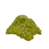 Primary display face of a 160 gram nontronite specimen, no. 28, its rounded olive-green growths covering weathered host rock.