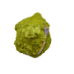 Top-down view of nontronite specimen no. 28, 3.03 inches wide, with soft botryoidal texture over exposed matrix.