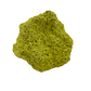 Raw nontronite collector specimen from Minas Gerais, Brazil, chartreuse-green botryoidal mineral, specimen 5, view 2