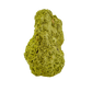 Raw nontronite collector specimen from Minas Gerais, Brazil, chartreuse-green botryoidal mineral, specimen 5, view 4