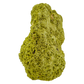 Raw nontronite collector specimen from Minas Gerais, Brazil, chartreuse-green botryoidal mineral, specimen 5, view 4