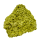 Raw nontronite collector specimen from Minas Gerais, Brazil, chartreuse-green botryoidal mineral, specimen 6, view 1