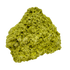 Raw nontronite collector specimen from Minas Gerais, Brazil, chartreuse-green botryoidal mineral, specimen 6, view 1