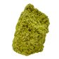 Raw nontronite collector specimen from Minas Gerais, Brazil, chartreuse-green botryoidal mineral, specimen 7, view 2