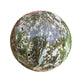 Full profile of Grade AA Ocean Jasper sphere ready to ship from Beyond Bohemian