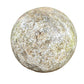Macro view of Ocean Jasper polished sphere, hand-selected from Sofia, Madagascar.