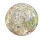 Overhead view of Ocean Jasper polished sphere, often paired with practices around Emotional Healing.