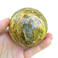 Reverse side of Ocean Jasper polished sphere, sourced from Madagascar.