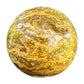 Back view of Grade AA Ocean Jasper sphere showing natural surface