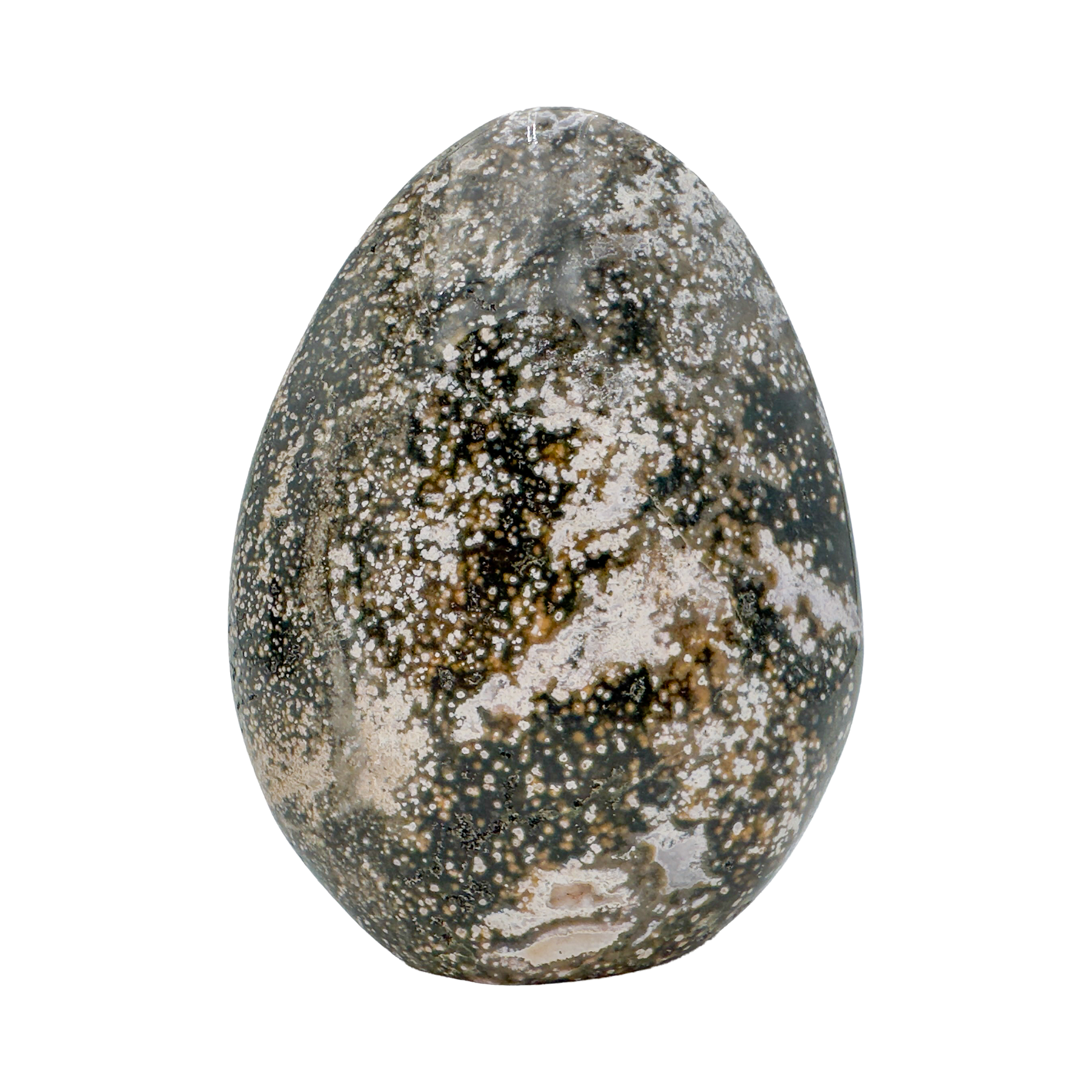 Hero scatter view of Ocean Jasper freeform from Sofia, Madagascar
