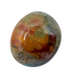 Detail view of AA Grade Ocean Jasper palm stone from Madagascar