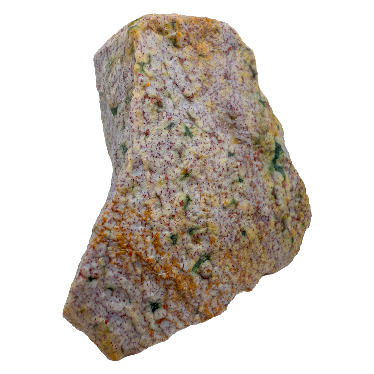 Top view of Grade AA Ocean Jasper raw stones sourced from Sofia, Madagascar showing natural color depth