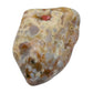 Ocean Jasper Tumbled Stones, AA Grade, Madagascar: one representative stone on a white background