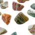 AA Ocean Jasper tumbled stones, bold orbs and banding, 1 to 1.5 inch, Madagascar