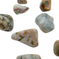 AA Ocean Jasper tumbled stones, assorted pieces, 0.75-1.25 inch, Madagascar