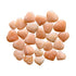 Polished Orange Calcite Hearts to support Creativity, Energy & Sacral Chakra Support — orange polished, AA Madagascar-sourced