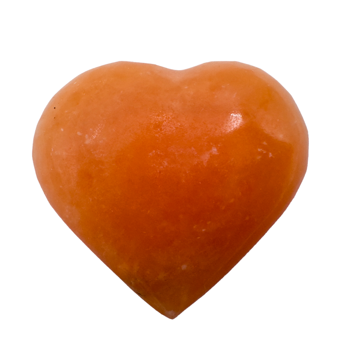 Orange Calcite Polished Hearts | AA Grade | Madagascar