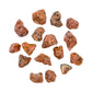 Orange Calcite Crystals for Creativity & Energy — orange rough natural, A grade from Madagascar