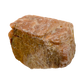 Detail of Grade AA Peach Moonstone raw stone showing natural texture