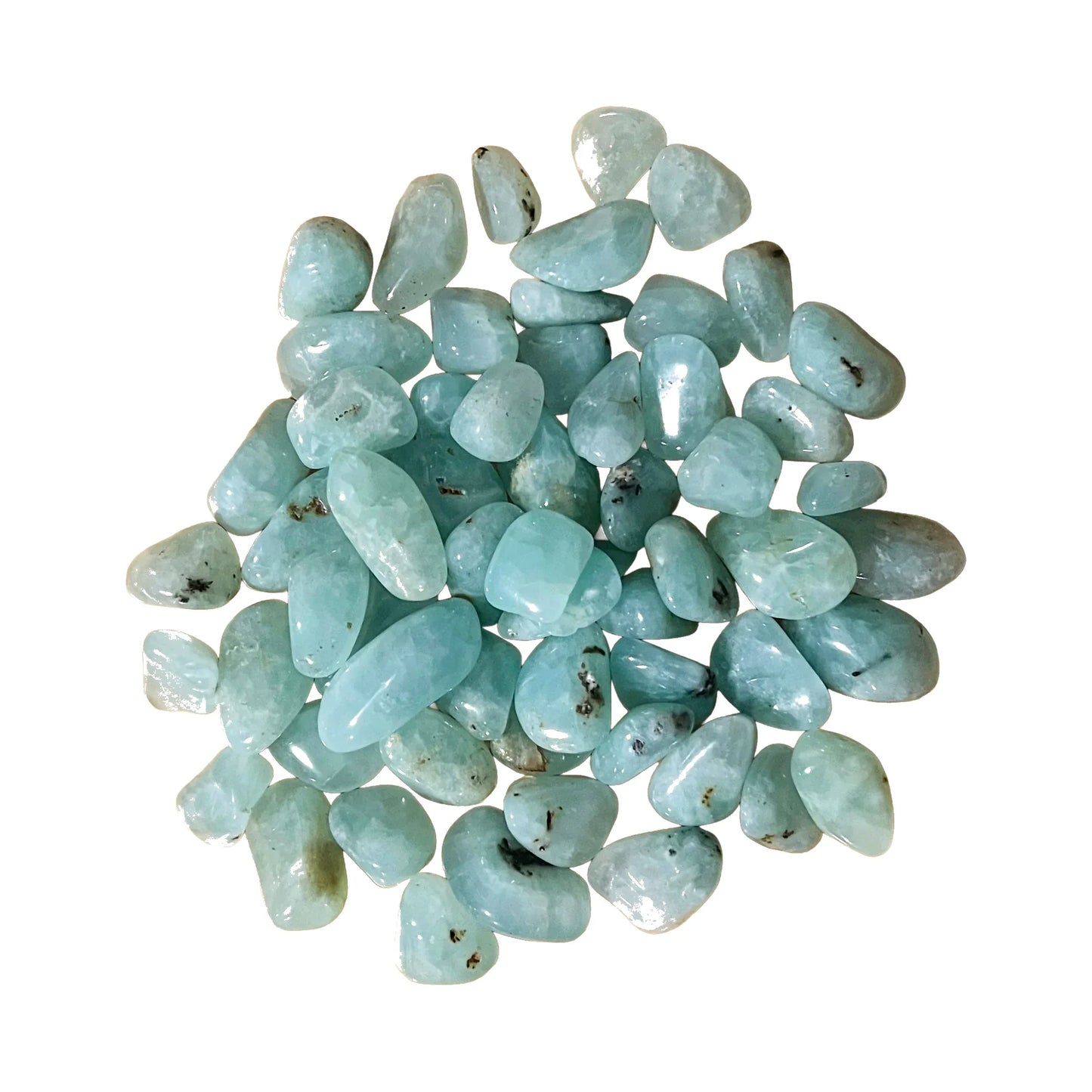 Prehnite Crystals for Emotional Healing, Healing, Manifestation & Heart Chakra Support — green polished, AA grade from Namibia